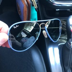 Ray-Ban Purple/Blue Aviators